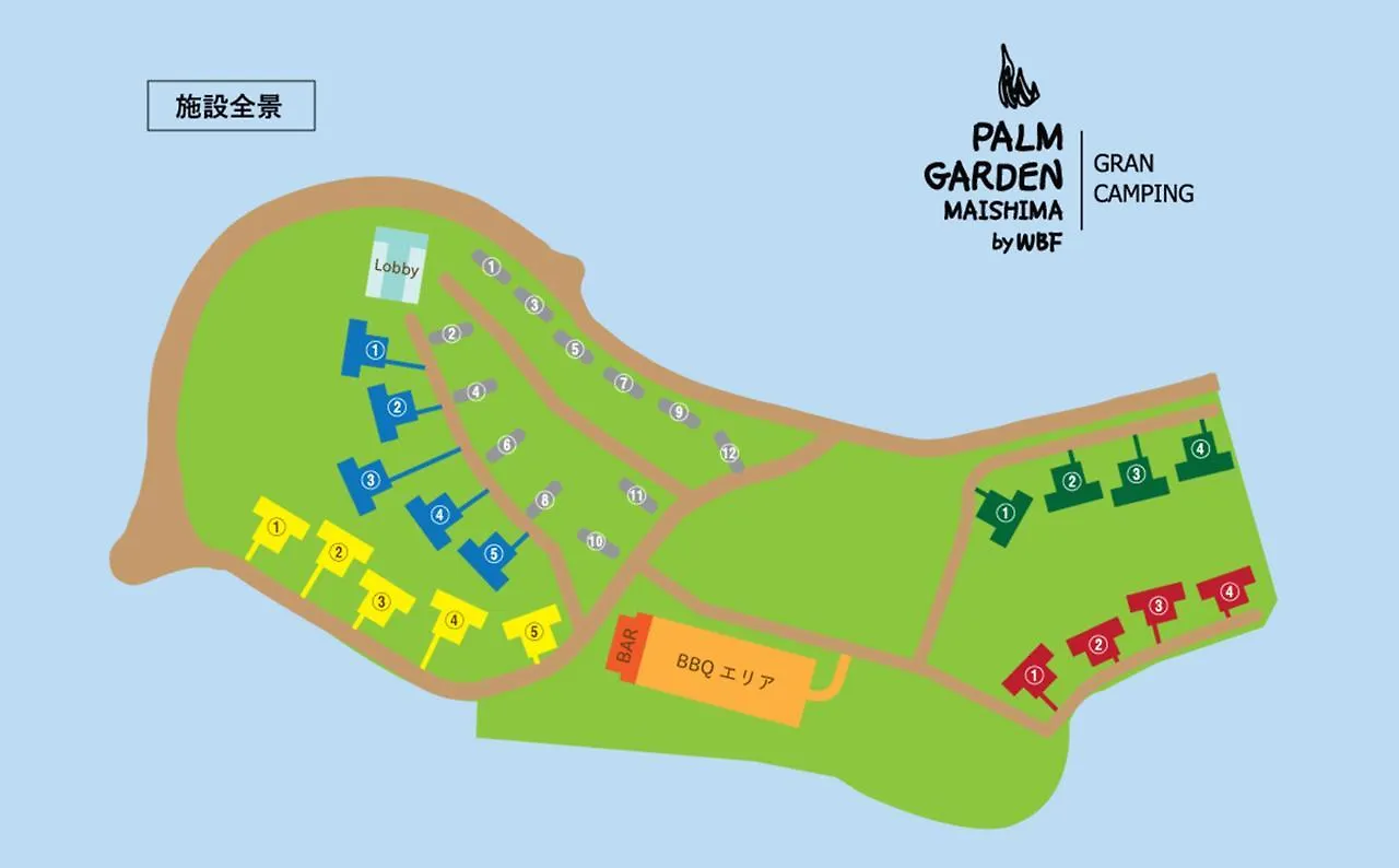 Lodge Palm Garden Maishima By Wbf Osaka Japan